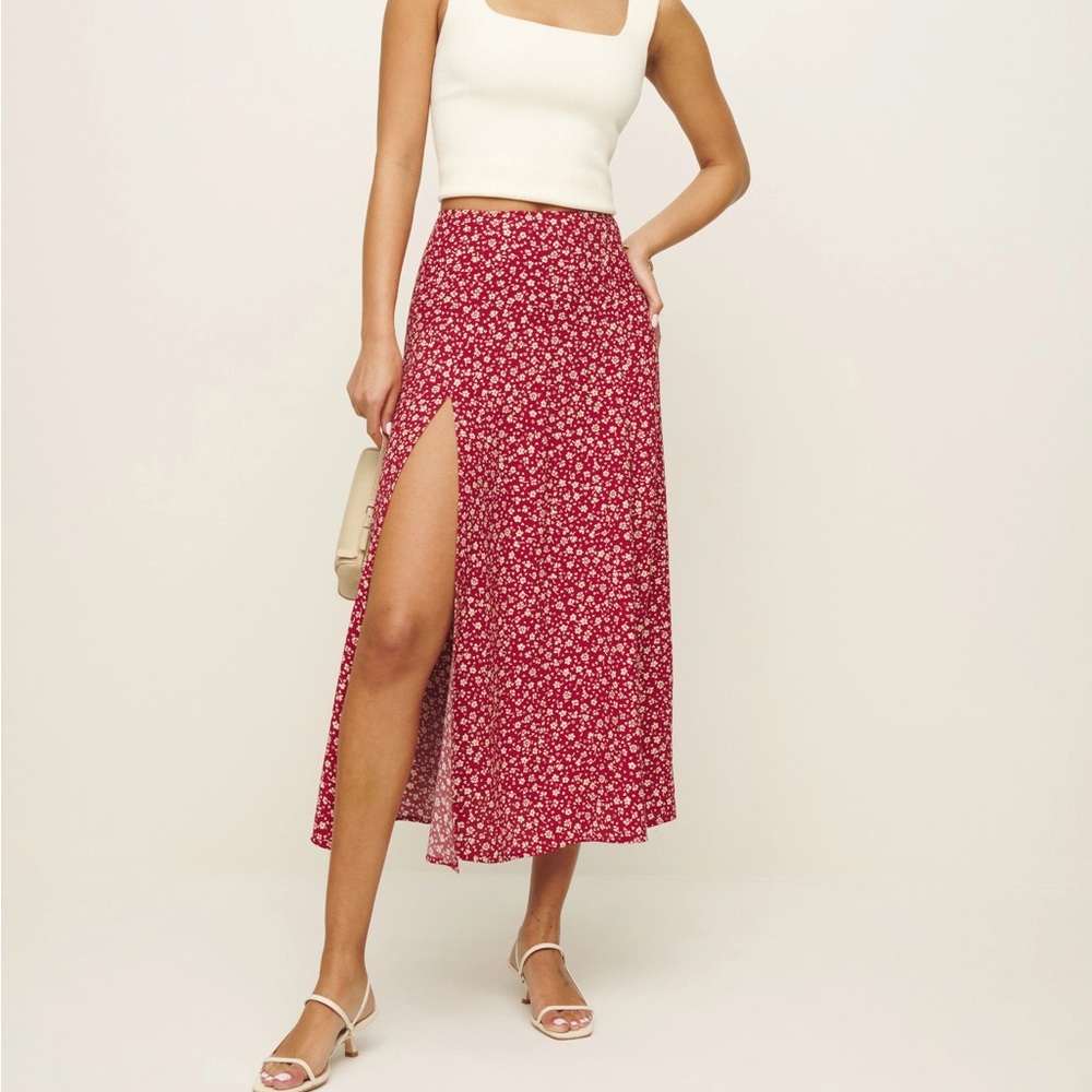 Reformation Petite Zoe Skirt Last Tango